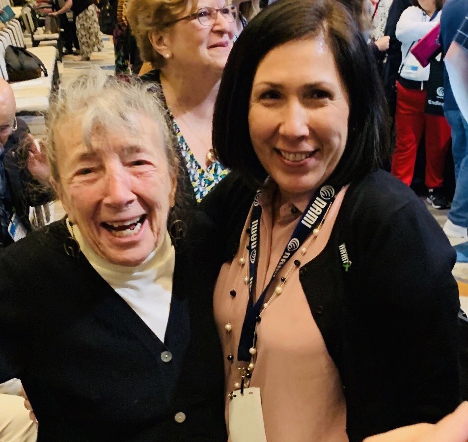 Karen and Eleanor Owen at NAMICon in 2018